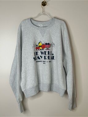 OFFLINE by Aerie x Bonberi Mart Graphic Sweatshirt L NWT
